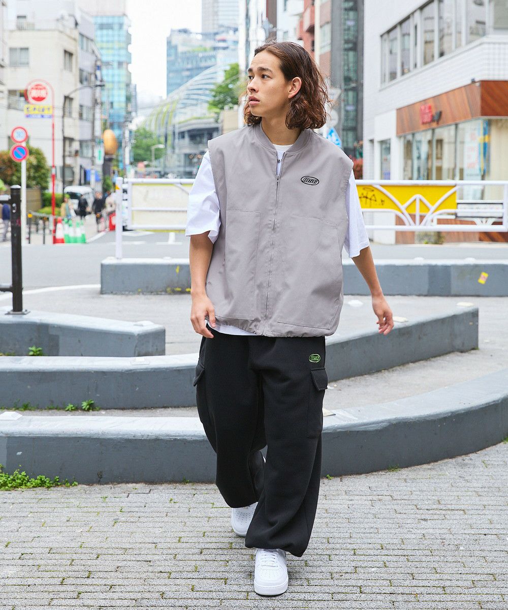 ワンポイント刺繍ロゴワークベスト | MSG