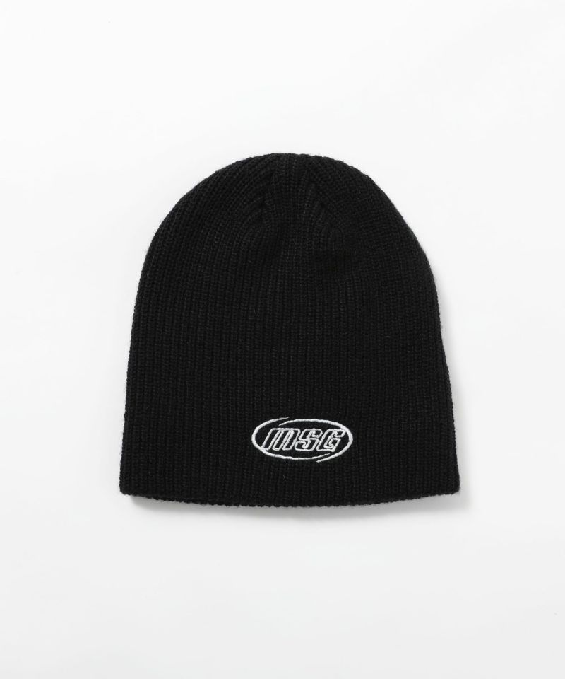ワンポイント刺繍スカルキャップビーニー | MSG