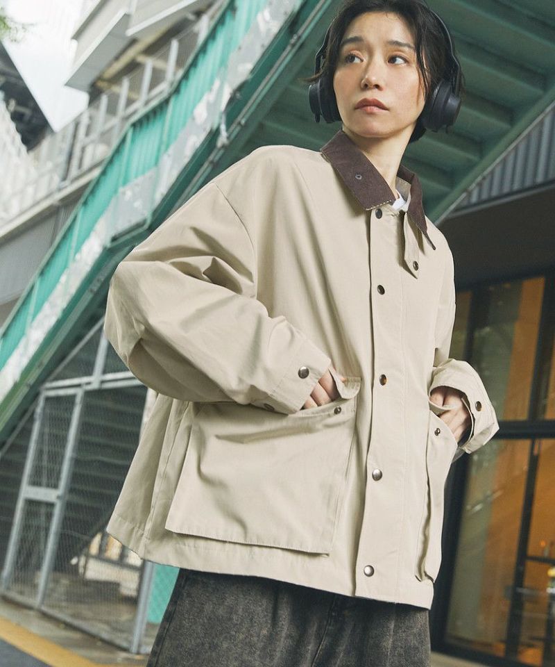 楽天市場】【SALE／10%OFF】MSG 襟コーデュロイ切替ビッグ