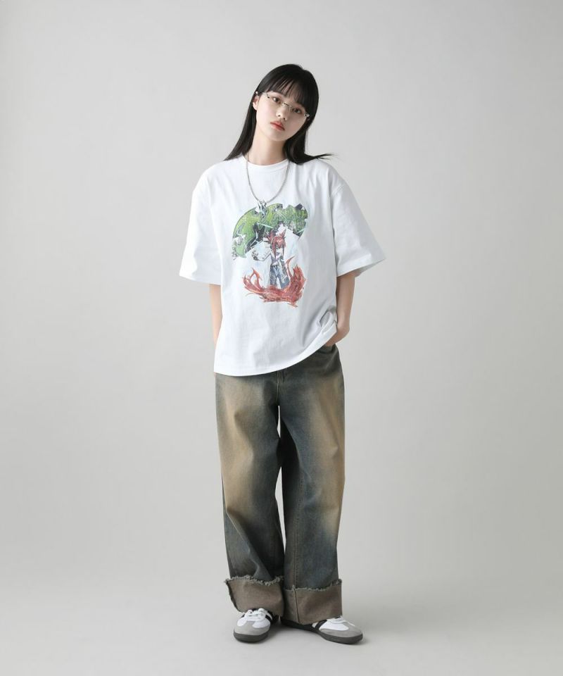 【大人気 おしゃれ】プリントボックスTシャツ 2色 大きいサイズと大きい服のメンズ通販【ビッグエムワン】大きい