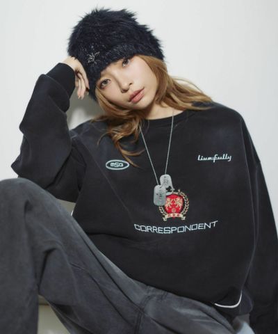 サッカー用スウェットシャツ サッカーデザイントレーナー メンズ レディース スウェット[品番