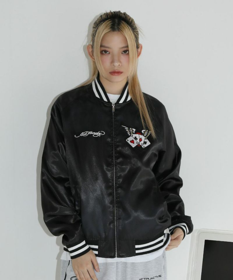 ヴィンテージライクマルチ刺繍ショートジャケット | MSG