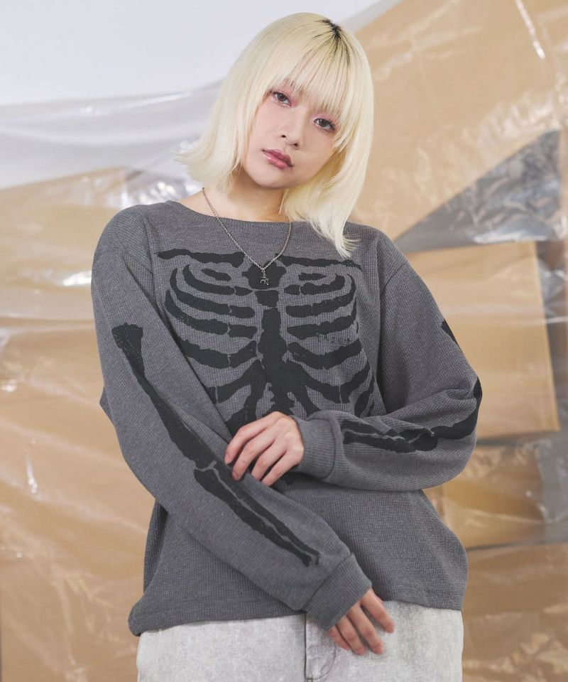 ボーングラフィックサーマルロングスリーブTシャツ | MSG