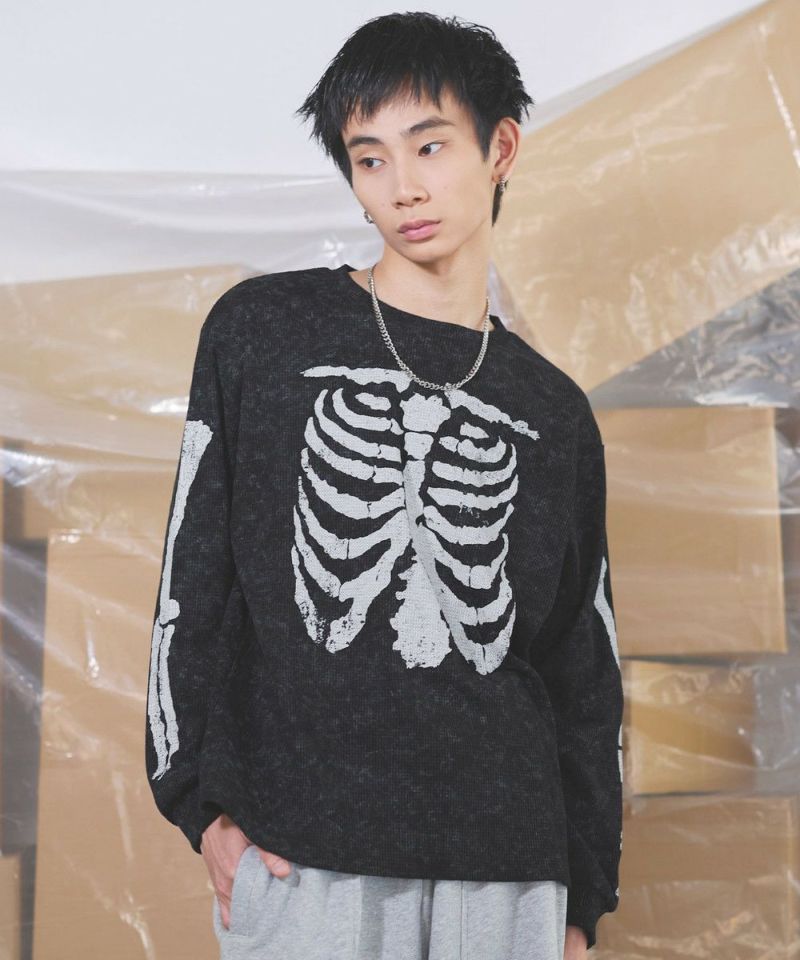 ボーングラフィックサーマルロングスリーブTシャツ | MSG