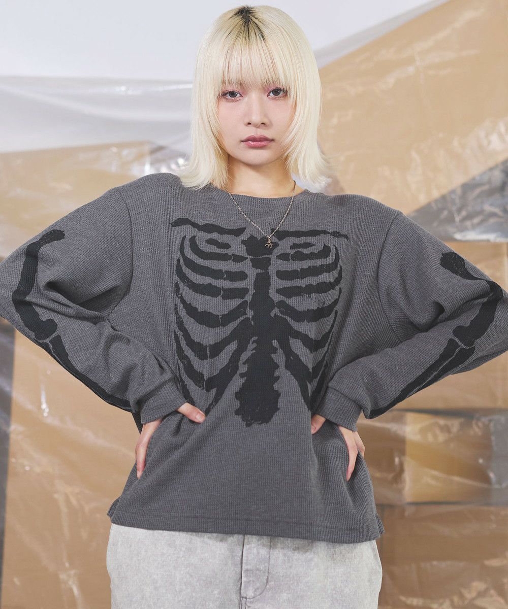 ボーングラフィックサーマルロングスリーブTシャツ | MSG