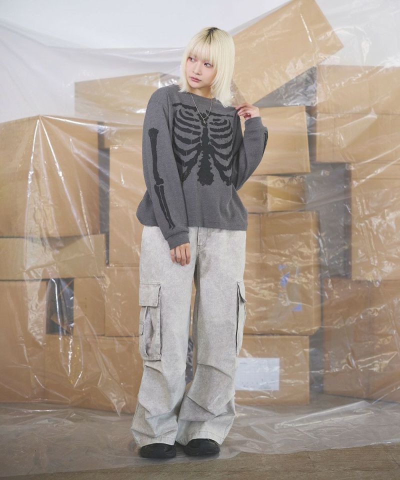 ボーングラフィックサーマルロングスリーブTシャツ | MSG