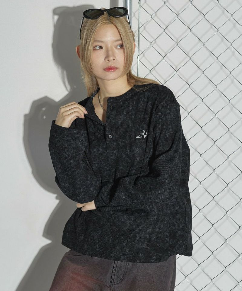 【HUMAN MADE】サーマルロングスリーブTシャツ☆白 ロゴ ロンT オリジナルサーマルロングスリーブT”｜BEAMS JAPAN（ビームス
