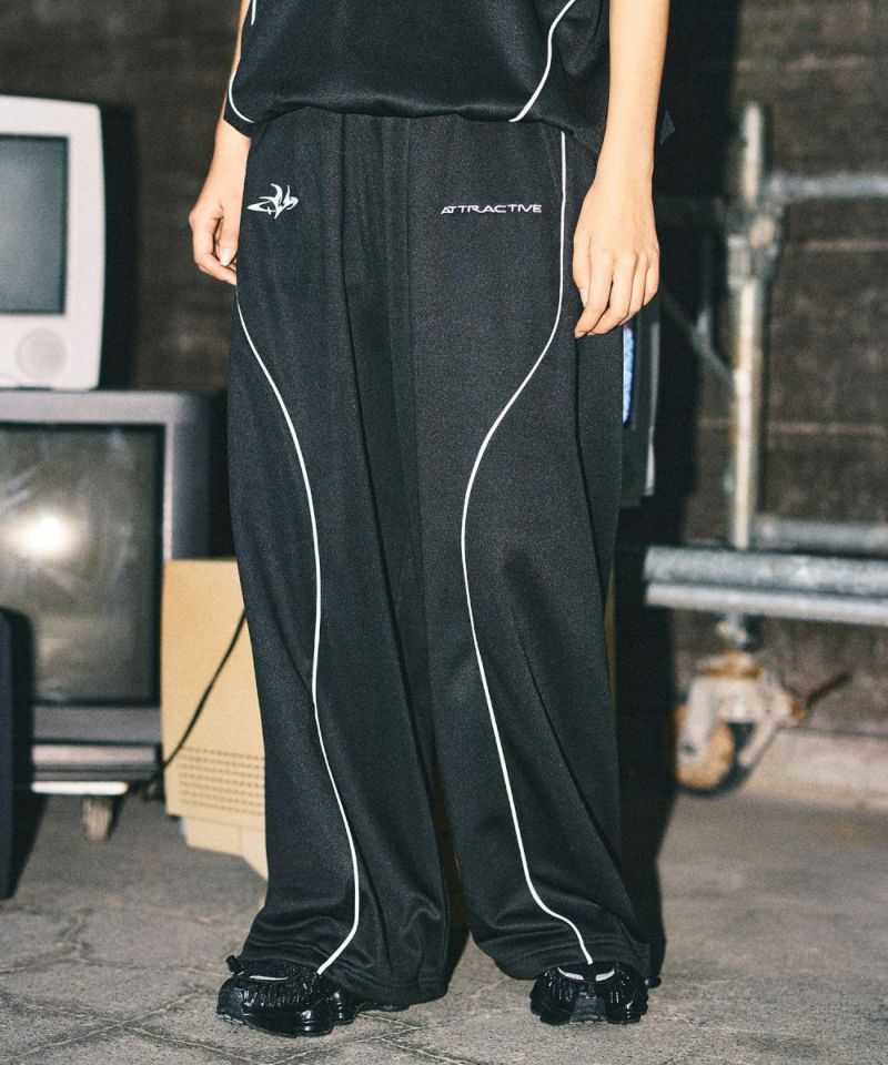 ドローコードパイピングオーバーサイズスウェットパンツ | MSG