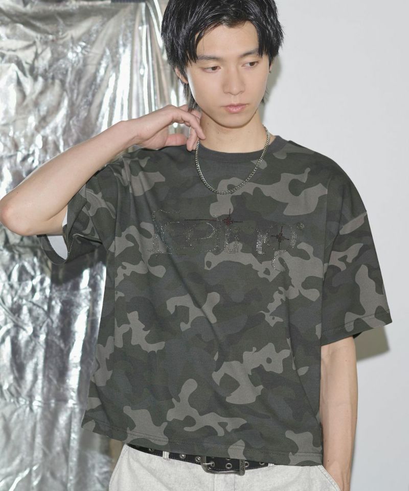未使用 ネオグランジ ラインストーンギミック タイト短丈Tシャツ 1965588849.jpg?1688824724