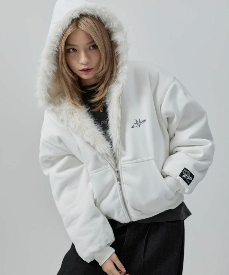 ファーリバーシブルフードジャケット【UNISEX】 | MSG