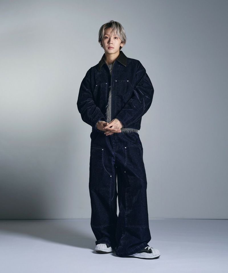 デニムジャケット　ベルベット　Lサイズ 295070_L.jpg