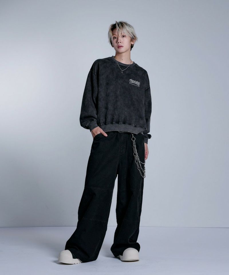 別注 ヴィンテージ加工スウェットプルオーバー | MSG