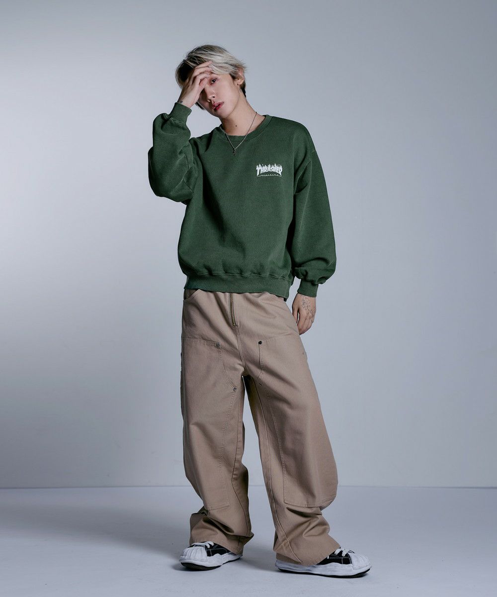 別注 ヴィンテージ加工スウェットプルオーバー | MSG