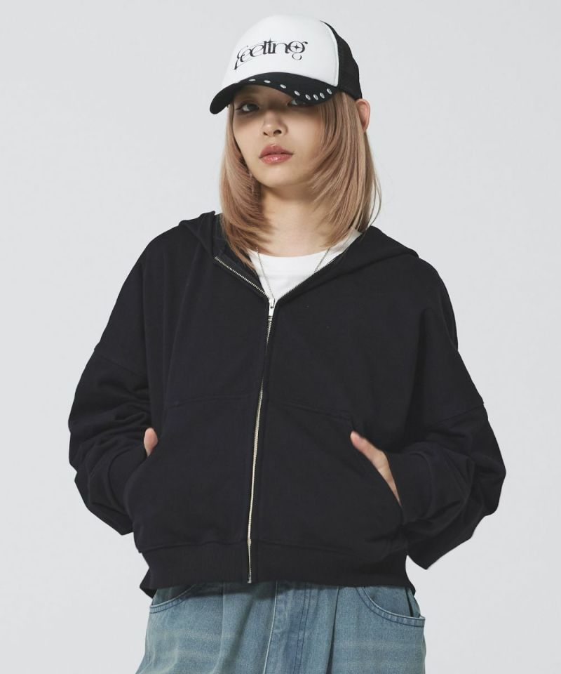 サンフェードショート丈ZIPパーカー【UNISEX】 | MSG